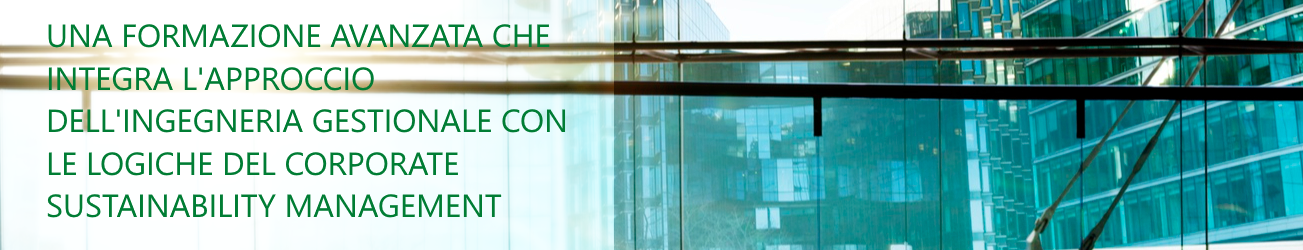 Corso di Alta Formazione in Sustainability Management